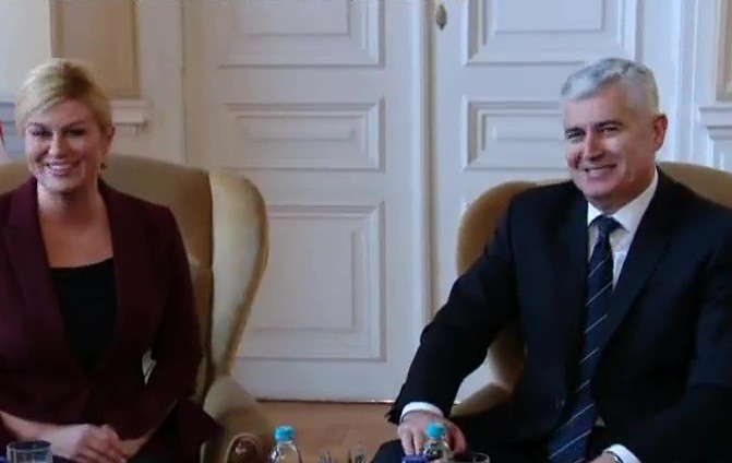 Kolinda Grabar Kitarović i Dragan Čović